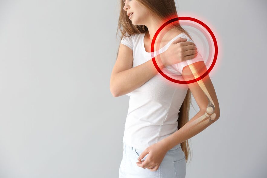 Gelenkschmerzen aus Arthrosis